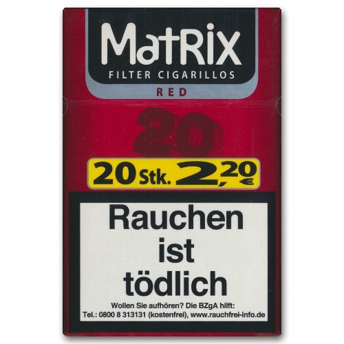 Matrix Filtercigarillos Red