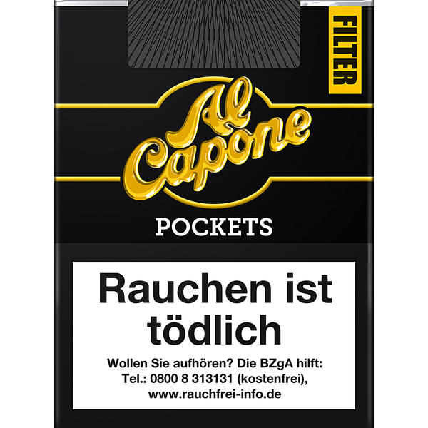 Al Capone Pockets Original Mit Filter | AL CAPONE | CIGARILLOS VON A ...