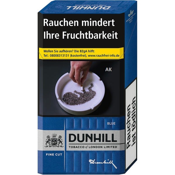 DUNHILL Fine Cut Blue 9,80 Euro (10x20)